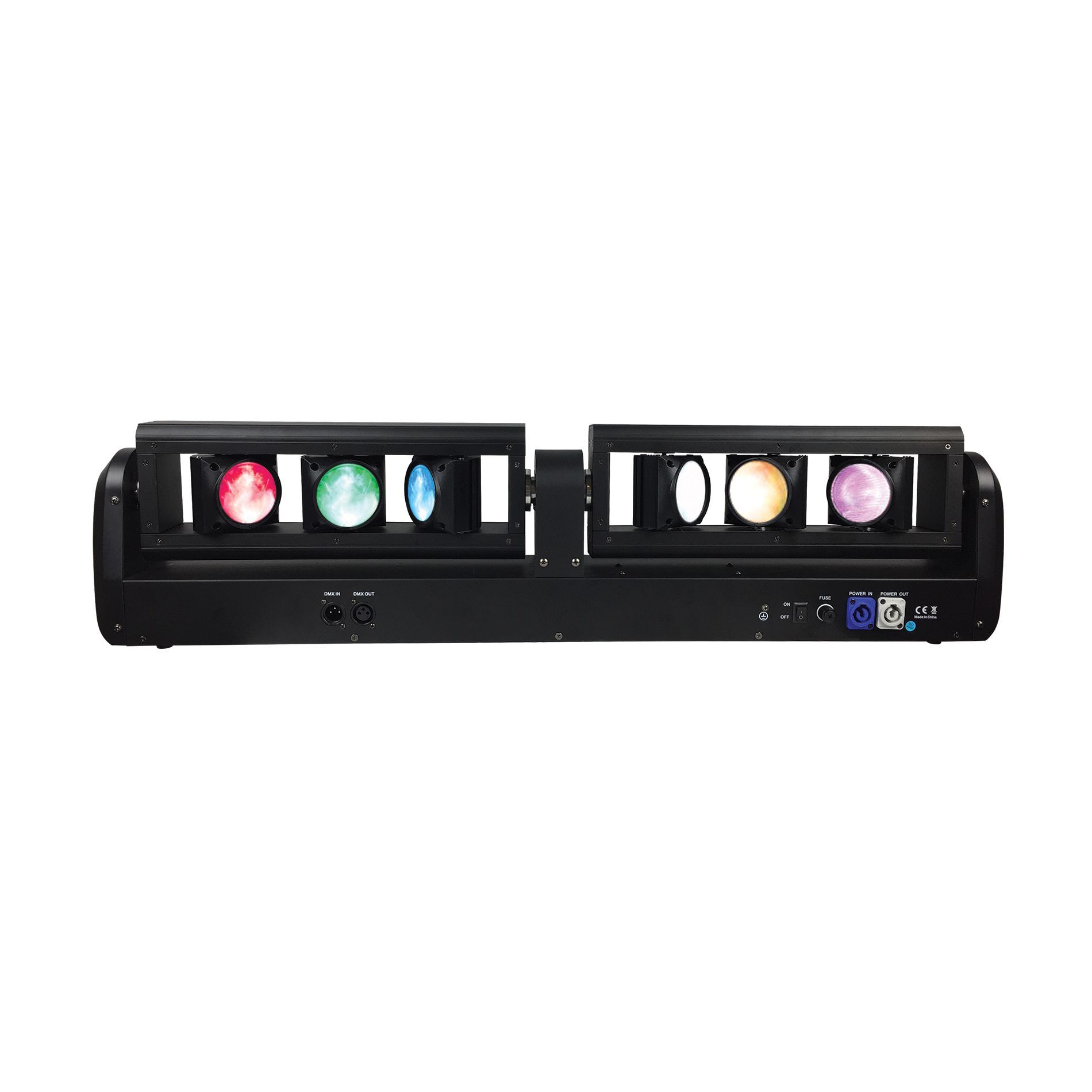 PROJECTEUR POWER VIPER 6BEAM Barre 6 Leds de 12W CREE RGBW 4-en-1