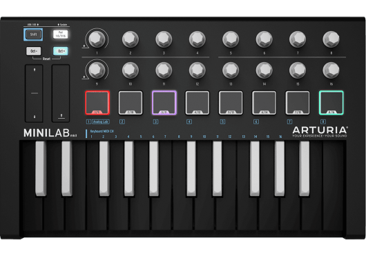 ARTURIA - OAR MINILABMK2-REV Clavier maitre 25 touches