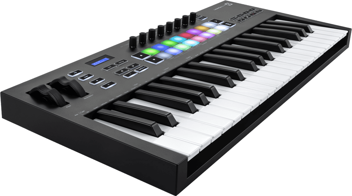 NOVATION - Clavier maître LAUNCHKEY 37 Mk3 - 37 notes, 16 pads