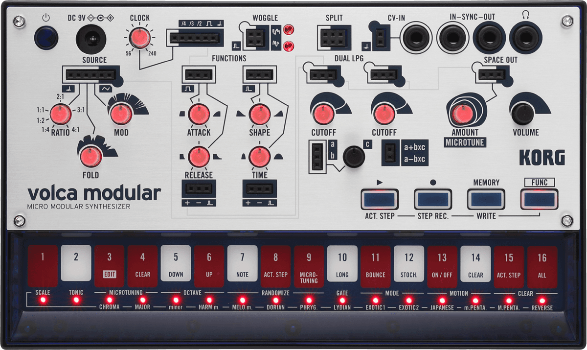 Korg -  VOLCA-MODULAR Synthé semi-modulaire