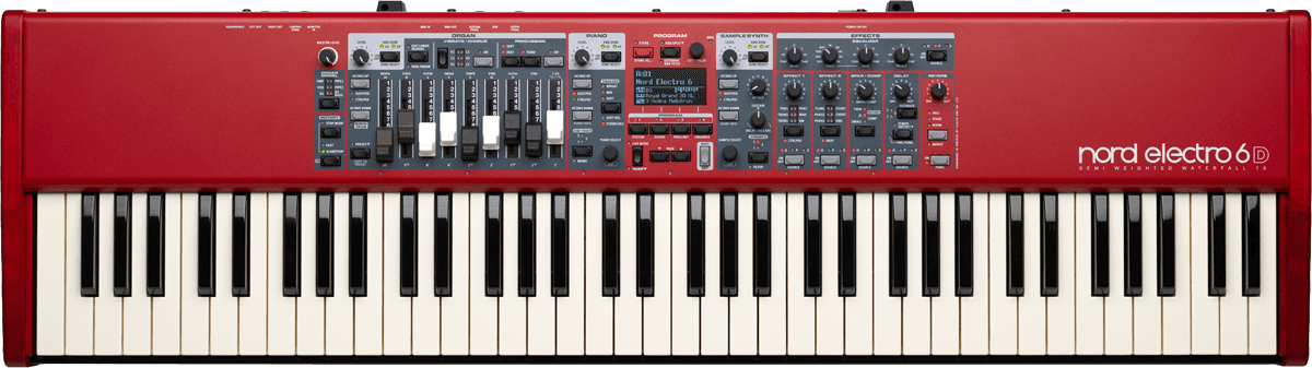 Nord - Electro 6D-73 73 notes waterfall semi-lestées