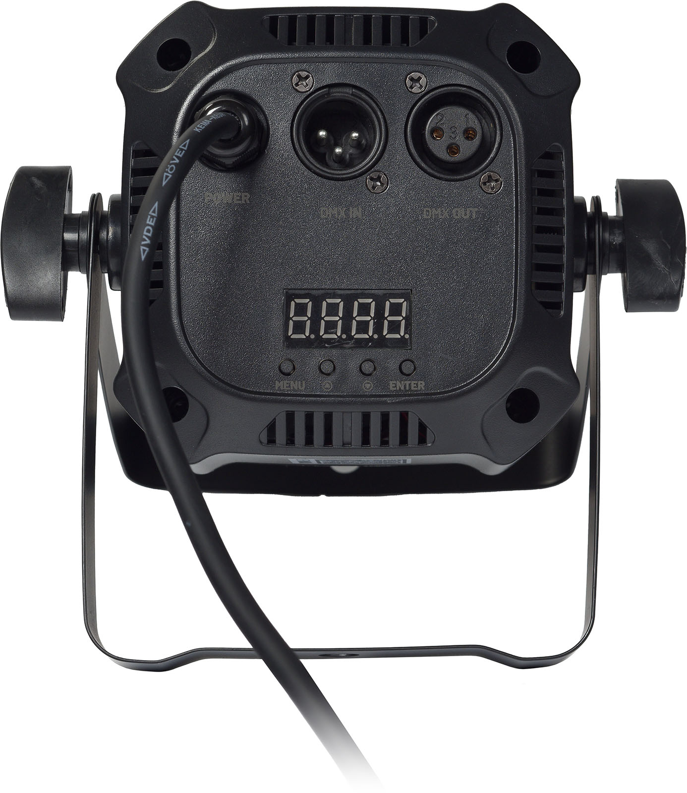 Projecteur ALGAM LIGHTING MINIPAR46-QUAD QUAD - Par LED 4 x 6W 4-en-1 compact, télécommande