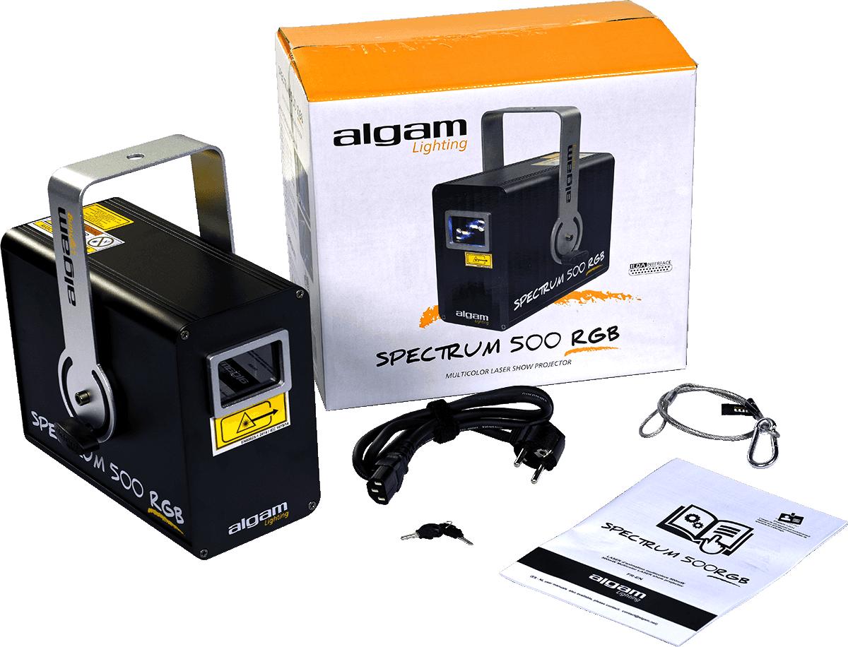 LASER ALGAM LIGHTNING D'ANIMATION 500mW RGB