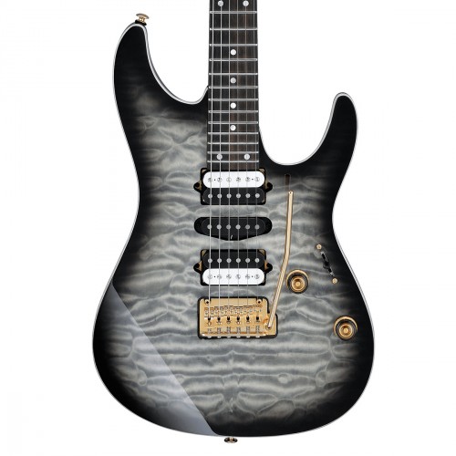 Ibanez Premium AZ47P1QM Electric Guitar - Black Ice Burst