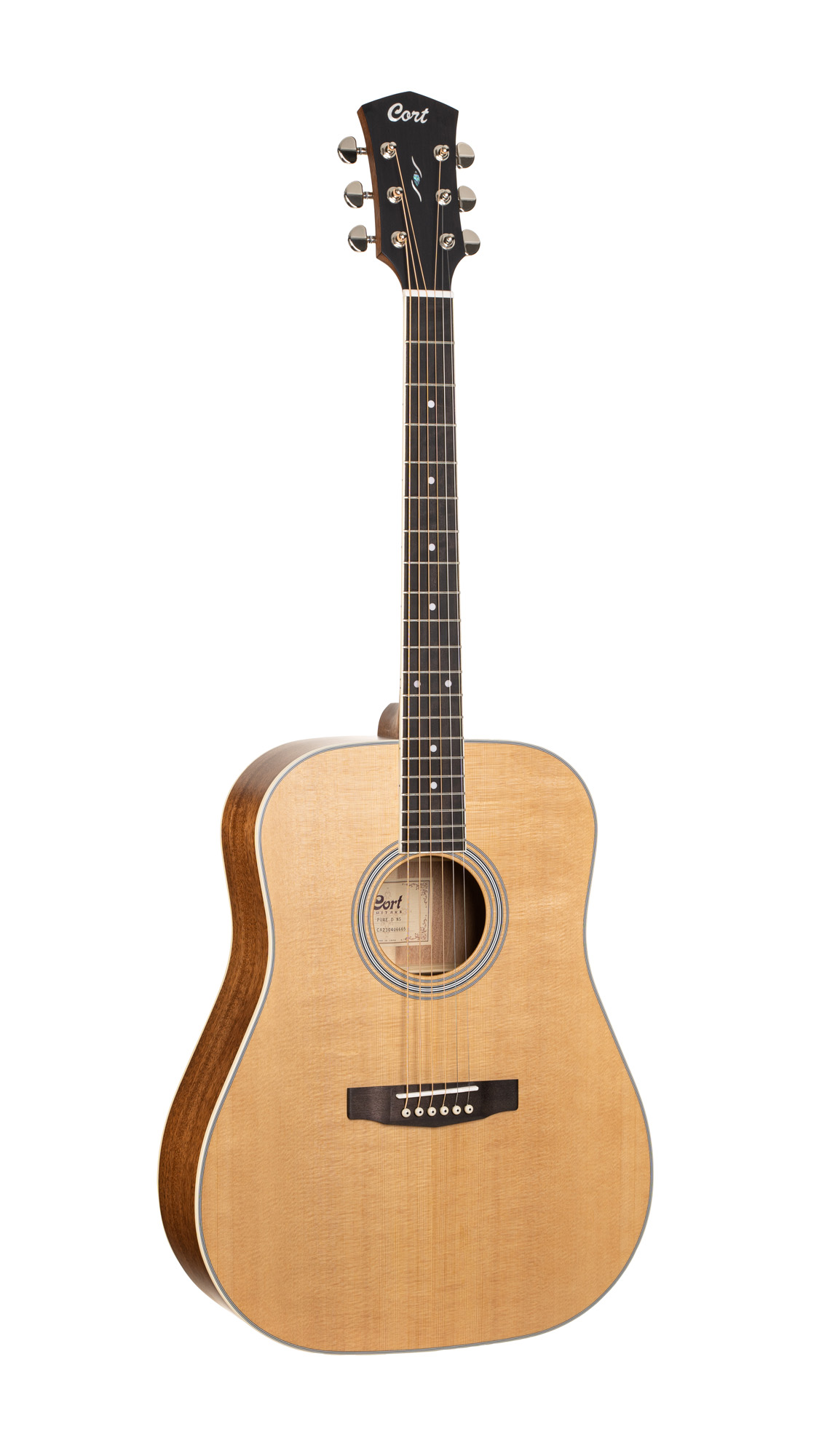 GUITARE CORT PURE-D NATUREL SATINE