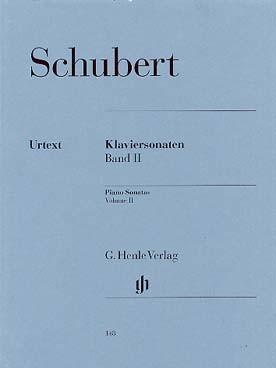 Schubert Sonates (éd. intégrale Henle) - Vol. 2