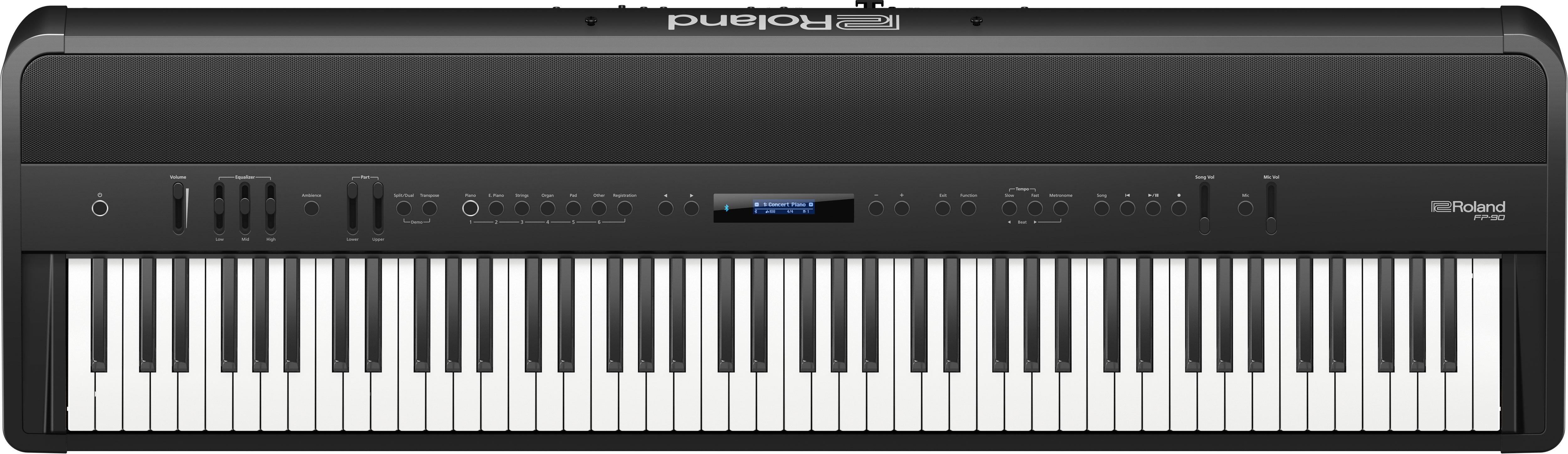 PIANO NUMERIQUE ROLAND FP-90 BK