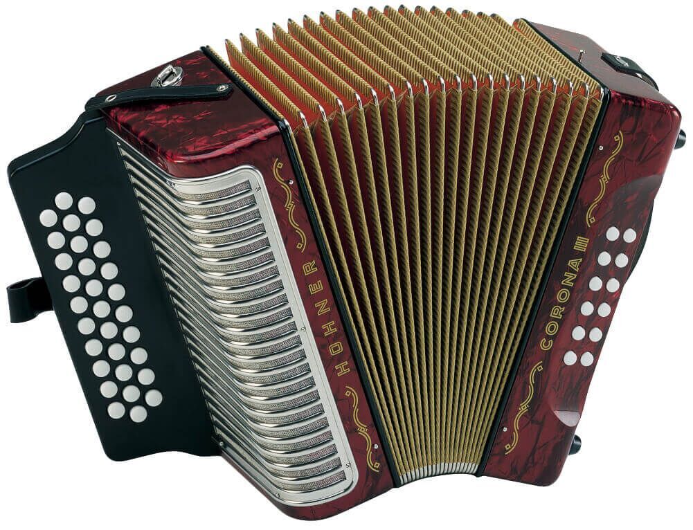 ACCORDEON HOHNER DIATONIQUE CORONA III