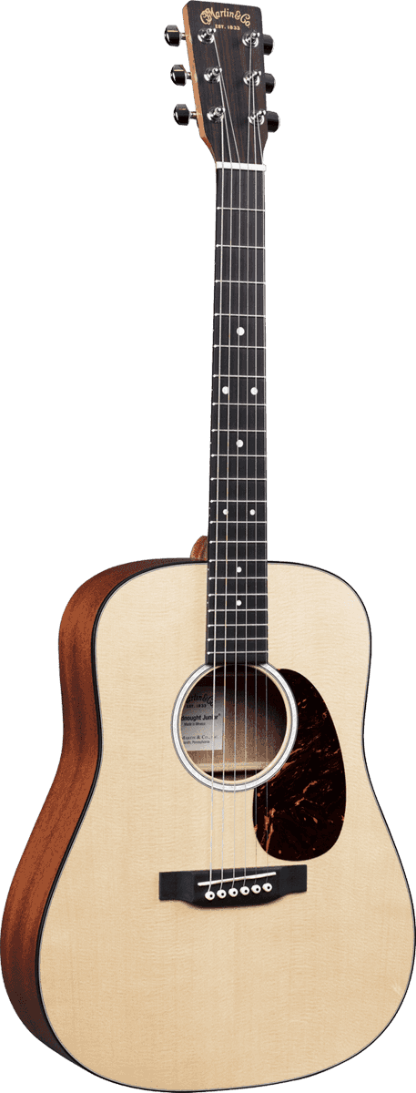 Guitare MARTIN & CO. - GMA DJR-10E Dreadnought - Dreadnought Epicéa Sitka/Sapele