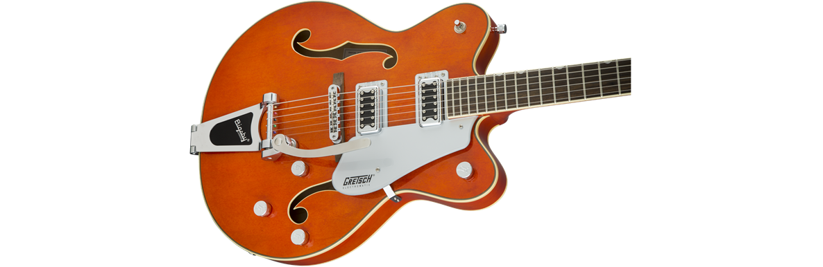 Gretsch G5422T orange stain Electromatic Hollow Body Double-Cut with Bigsby