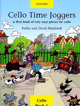 CELLO TIME JOGGERS KHATHY AND DAVID BLACKWELL + CD