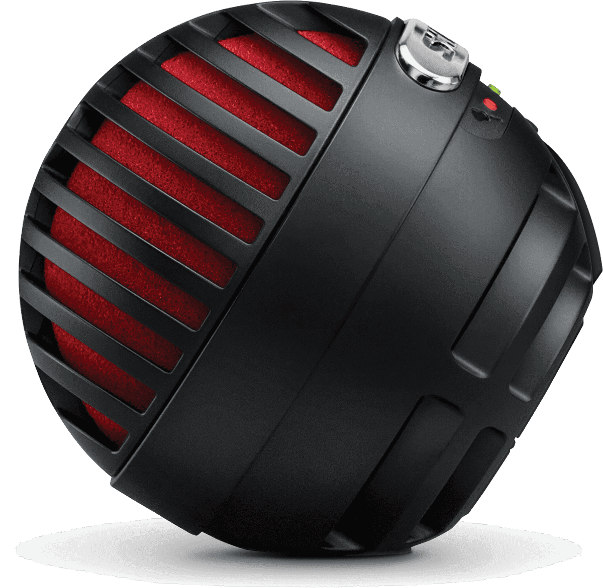 SHURE - MV5-B-LTG Bureau - Statique finition noire