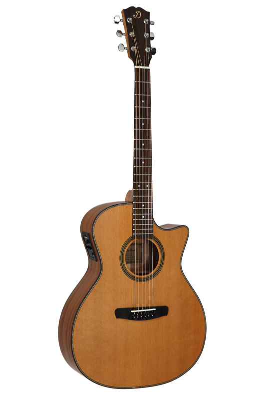 GUITARE ELECTRO-ACOUSTIQUE DOWINA RUSTICA GACE CEDRE