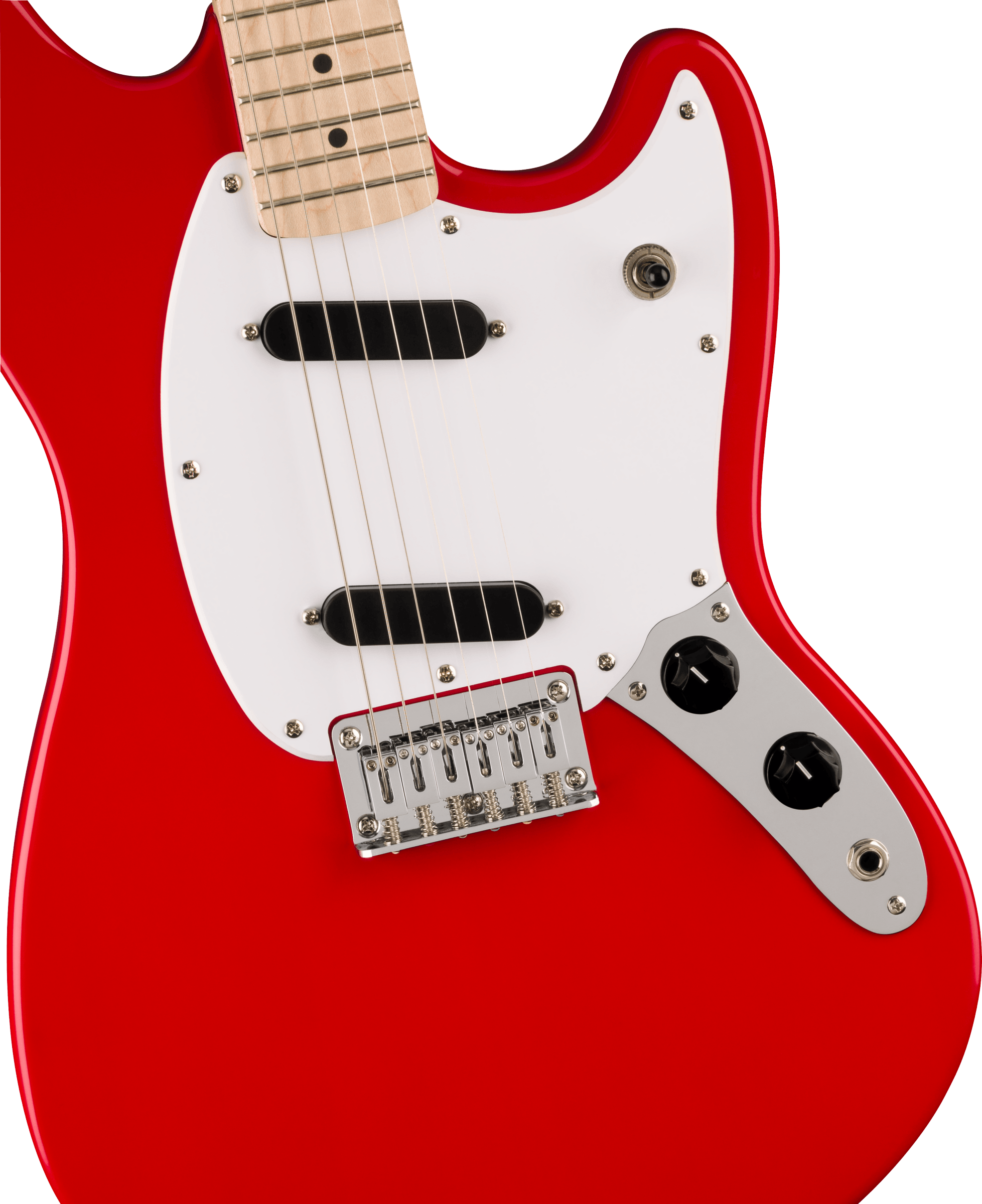 Guitare Squier Sonic Mustang micros simples Torino Red