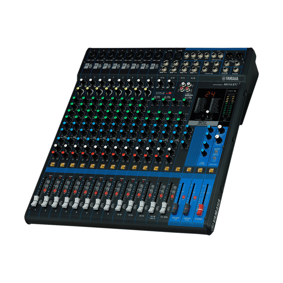 TABLE DE MIXAGE YAMAHA MG16XU 16-Channel, SPX Effects & USB Audio Interface with Cubase AI