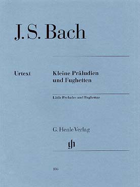 PARTITIONS BACH petits preludes et fugues