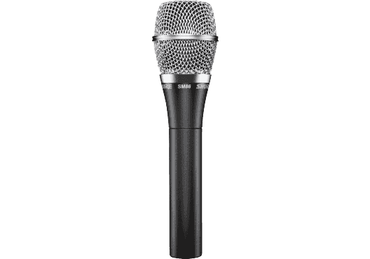 MICRO SHURE SM86 STATIQUE CARDIOIDE