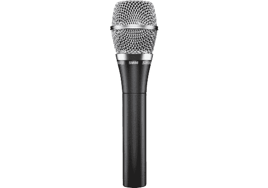 MICRO SHURE SM86  STATIQUE CARDIOIDE