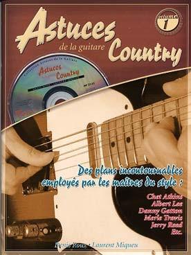 PARTITIONS DENIS ROUX ASTUCES DE LA GUITARE COUNTRY vol 1 livre