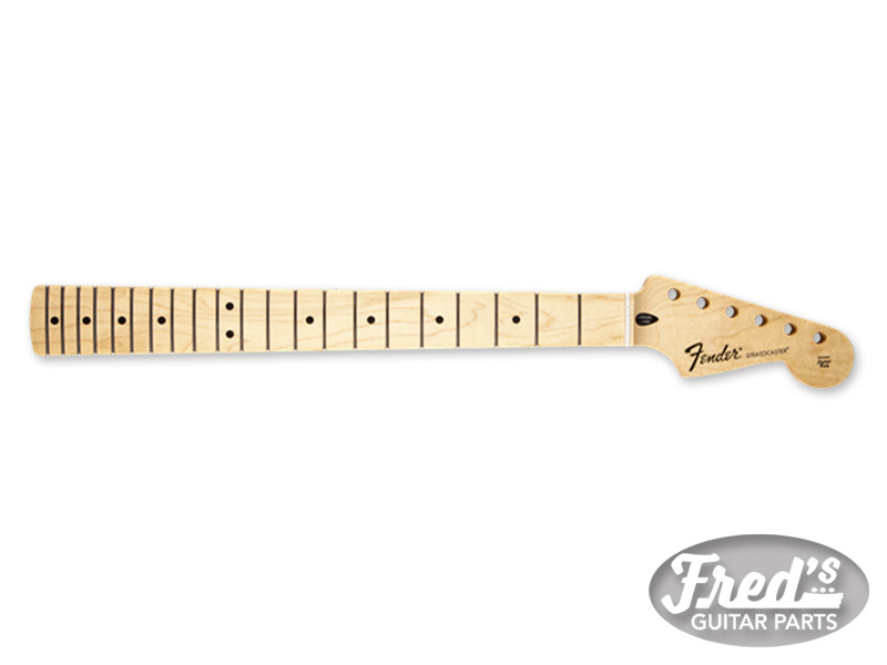 Manche FENDER® STANDARD SERIES STRATOCASTER® NECK 21 MEDIUM JUMBO FRETS MAPLE