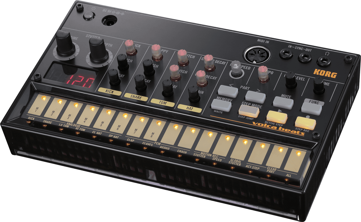 BOITE RYTHMES KORG VOLCA-BEATS DRUM ANALOGIQUE