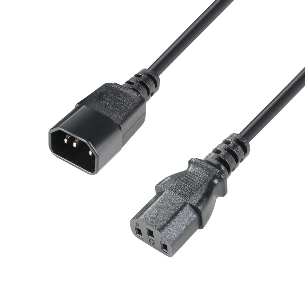 CABLE ADAM HALL Rallonge Secteur C13 - C14 3 m