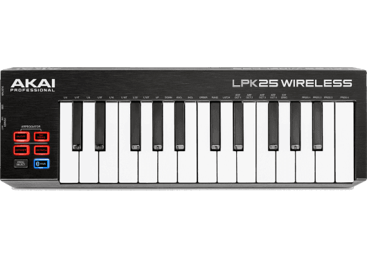 AKAI PROFESSIONAL - LPK25-W USB Clavier maître 25 mini notes Bluetooth