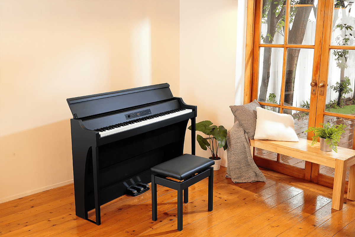 Korg Piano numérique G1 - 88 notes Bluetooth - noir avec stand