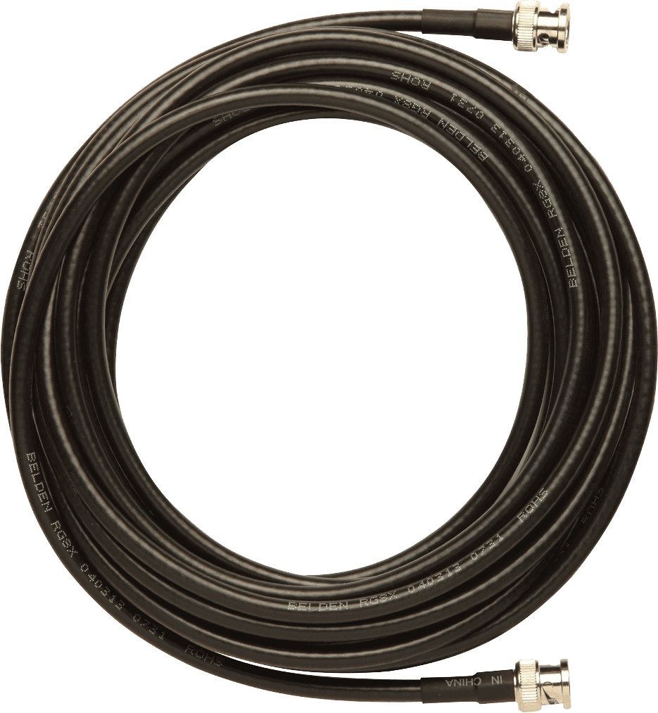 Câble coaxial BNC/BNC de 7,50 m Shure UA825