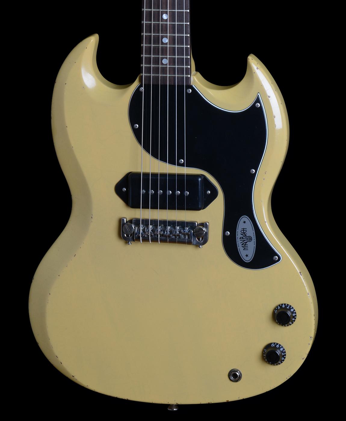 GUITARE ELECTRIQUE MAYBACH ALBATROZ 65 TV YELLOW AGED