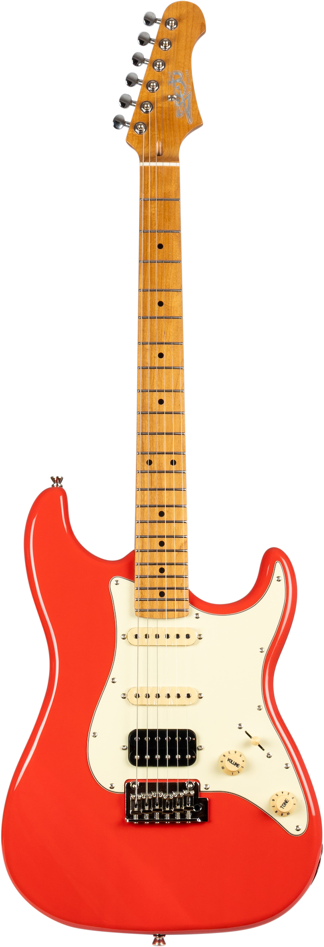 Guitare Jet Guitars JS 400 Coral Red HSS