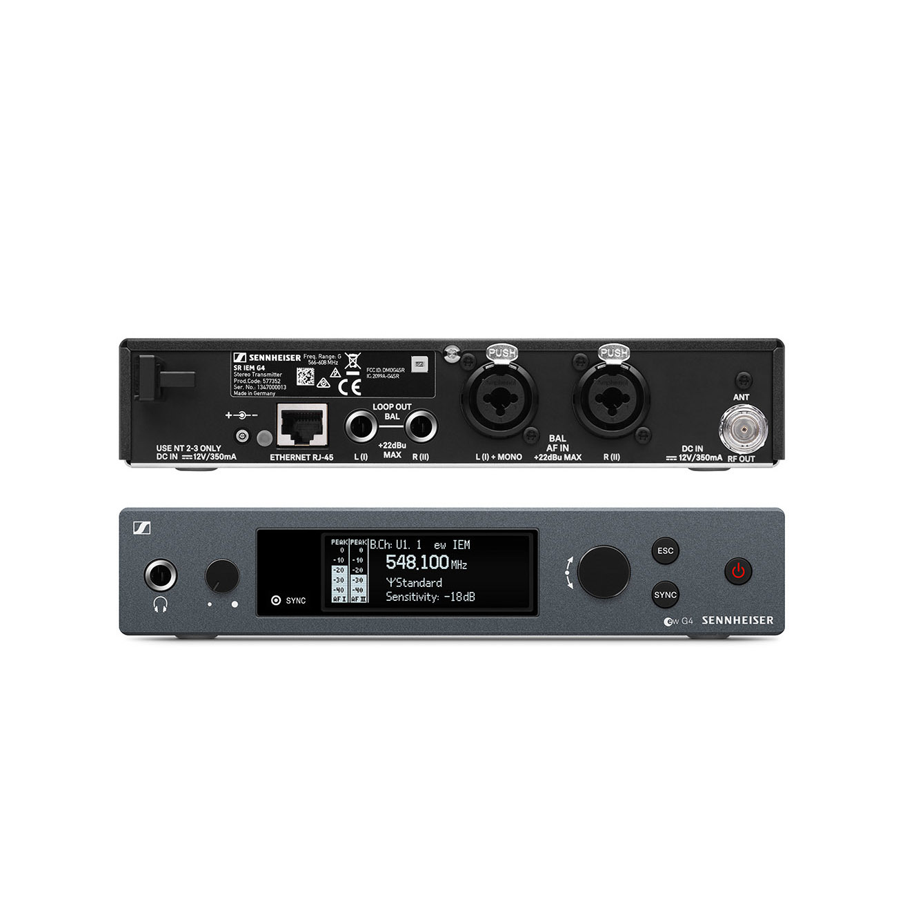 Ear Monitor SENNHEISER ew IEM G4-TWIN-A1