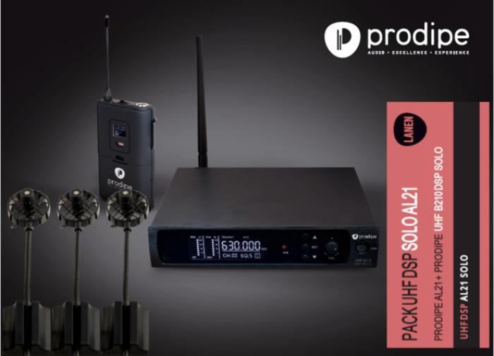 PRODIPE PACK UHF DSP AL21 SOLO pour accordéon