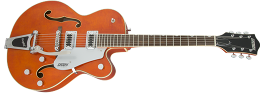 Gretsch G5420T Orange Stain Electromatic Hollow Body Single-Cut with Bigsby