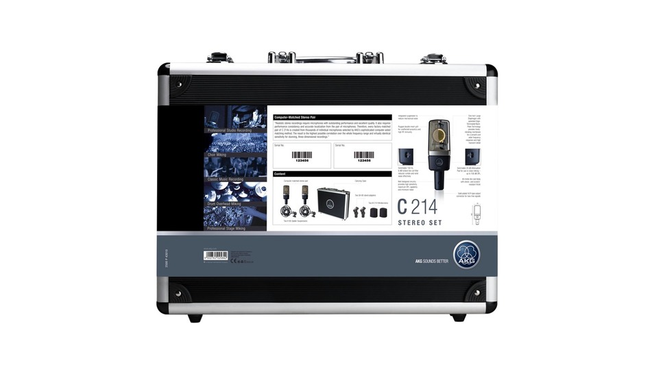 Akg - C214 Stéréo SET