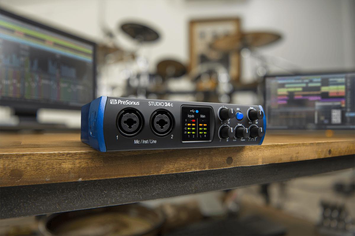 PreSonus - RPR STUDIO24-C 2x2 USB-C 24 bits / 192 kHz