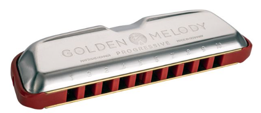 Harmonica Hohner Golden Melody G/Sol- Nouvelle version