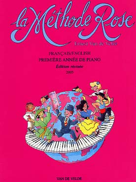 La Méthode Rose, nouvelle édition bilingue avec morceaux récréatifs anglo- saxons, AVEC CD VAN DE VELDE