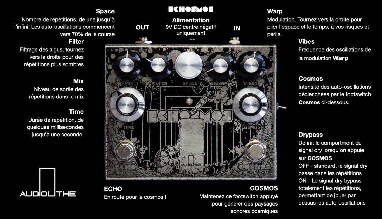 Audiolithe Echosmos - Delay vintage