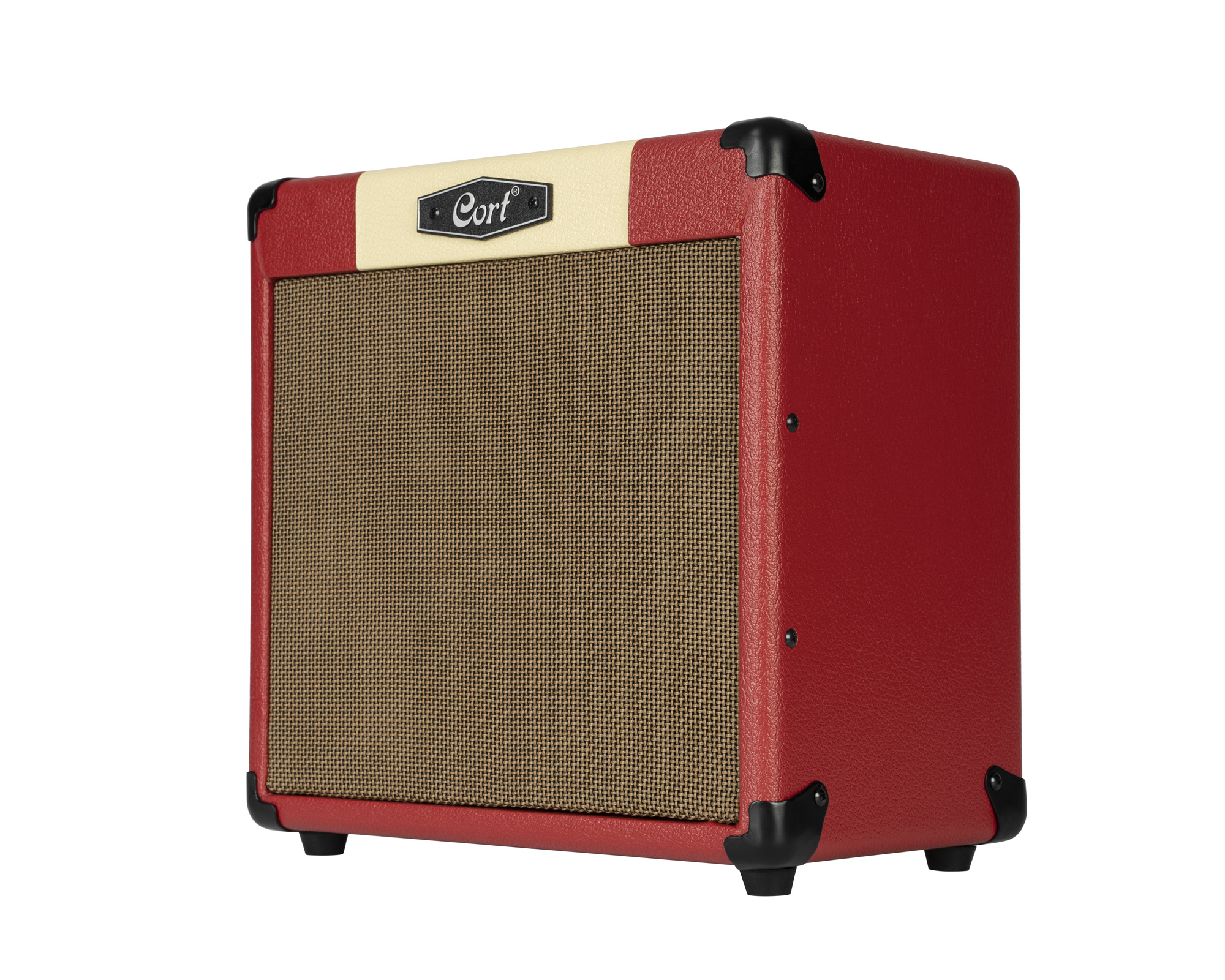 AMPLI GUITARE CORT CM 15 - 15W REVERB ROUGE