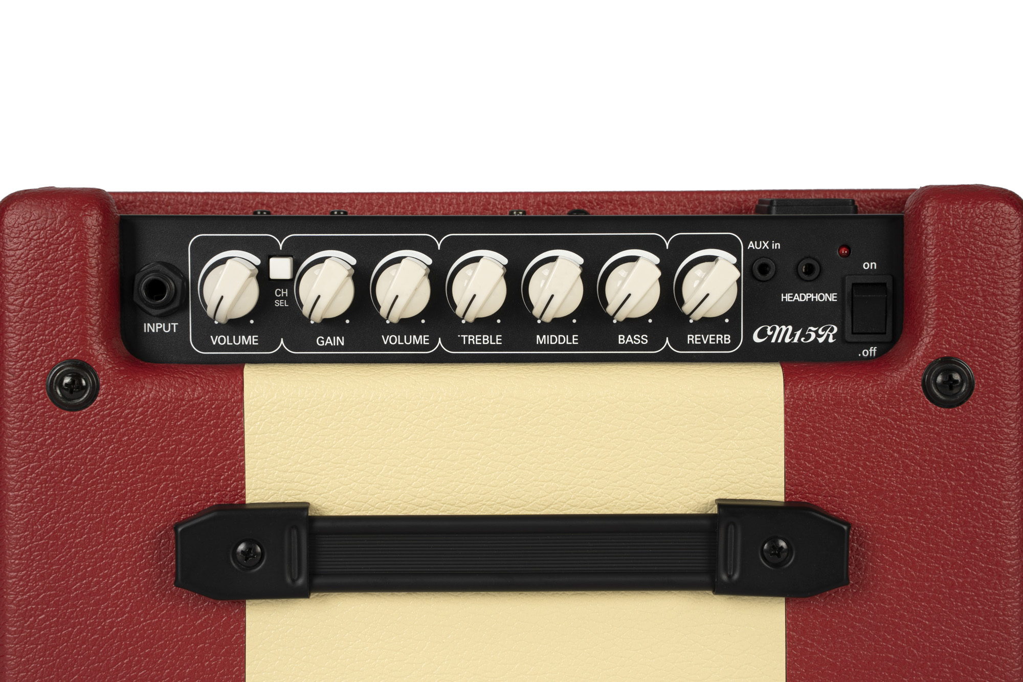 AMPLI GUITARE CORT CM 15 - 15W REVERB ROUGE