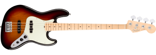 BASSE Fender® AMERICAN PRO JAZZ BASS MN 3TS