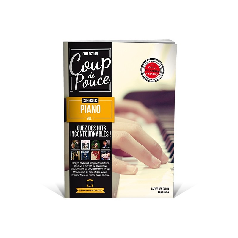 Coup de pouce Songbook piano vol1