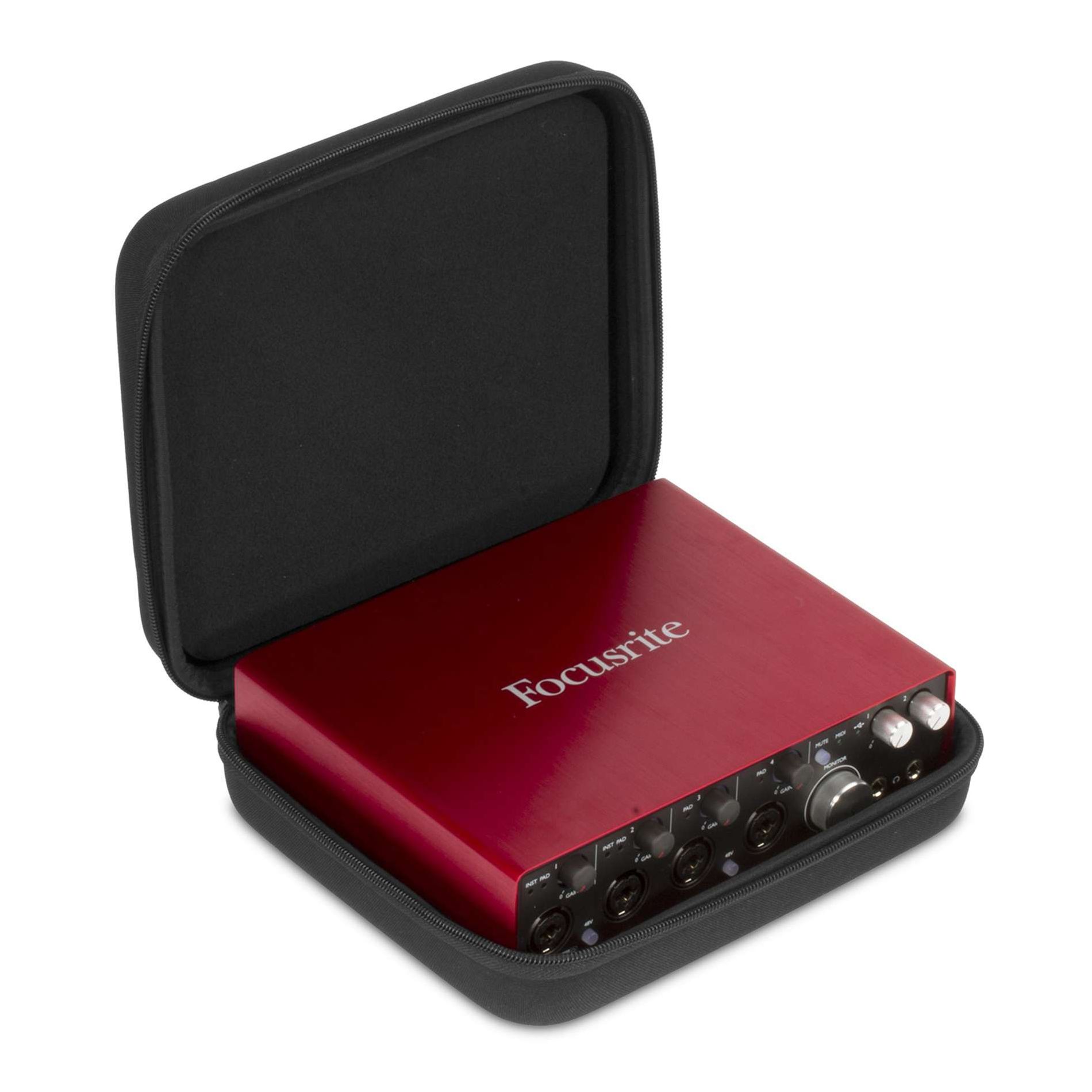 HOUSSE UDG Creator Focusrite Scarlett2 2i4,6i6,18i8, Clarett 2Pre Hardcase Black 8460