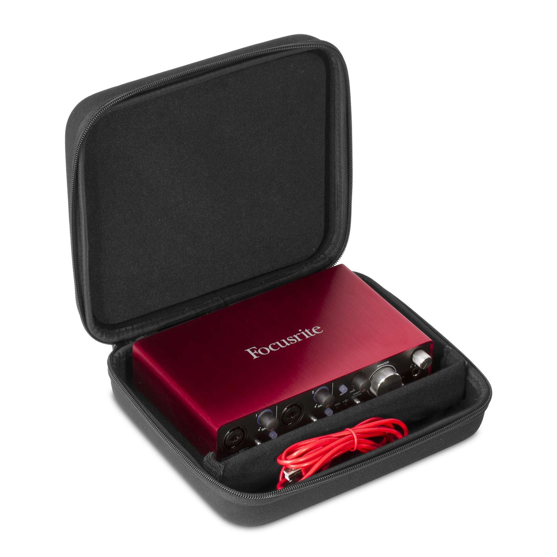 HOUSSE UDG Creator Focusrite Scarlett2 2i4,6i6,18i8, Clarett 2Pre Hardcase Black 8460