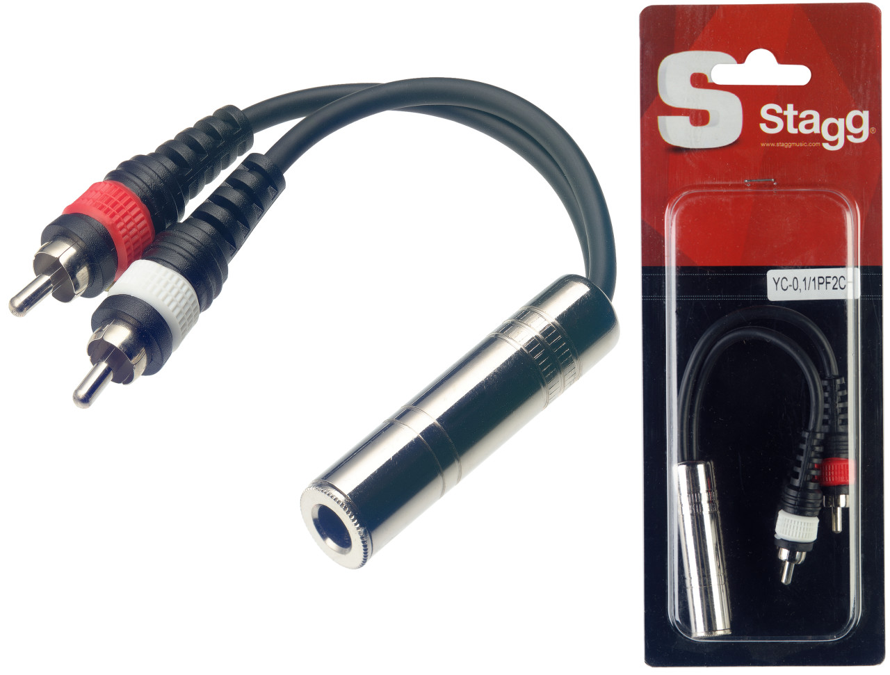 ACCESSOIRES STAGG cable jack femelle/RCA male DL