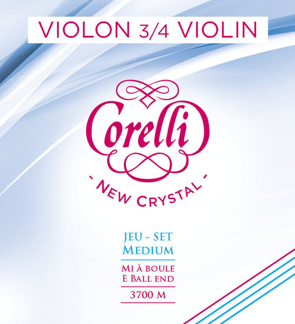 set CORELLI NEW CRYSTAL small violin 3/4