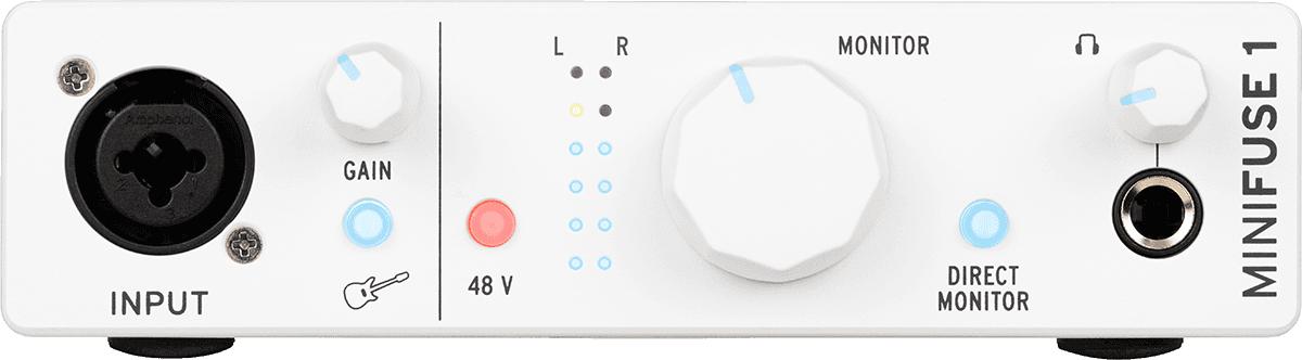 Arturia - MiniFuse1 White - Interface audio