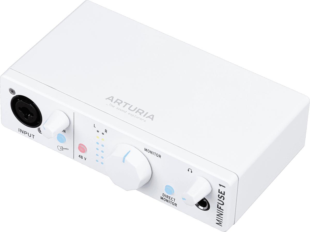 Arturia - MiniFuse1 White - Interface audio