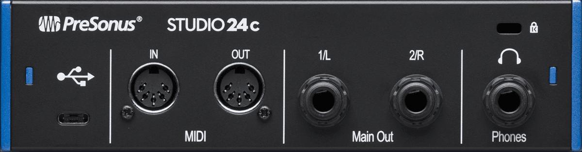 PreSonus - RPR STUDIO24-C 2x2 USB-C 24 bits / 192 kHz